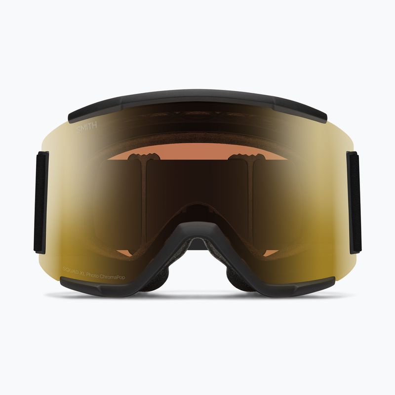 Скиорски очила Smith Squad XL black/chromapop pro photochromic gold mirror 2