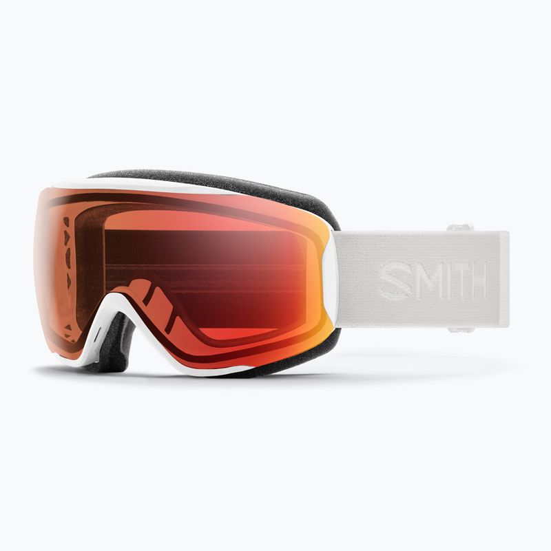 Ски очила Smith Moment white vapor/chromapop pro photochromic red mirror