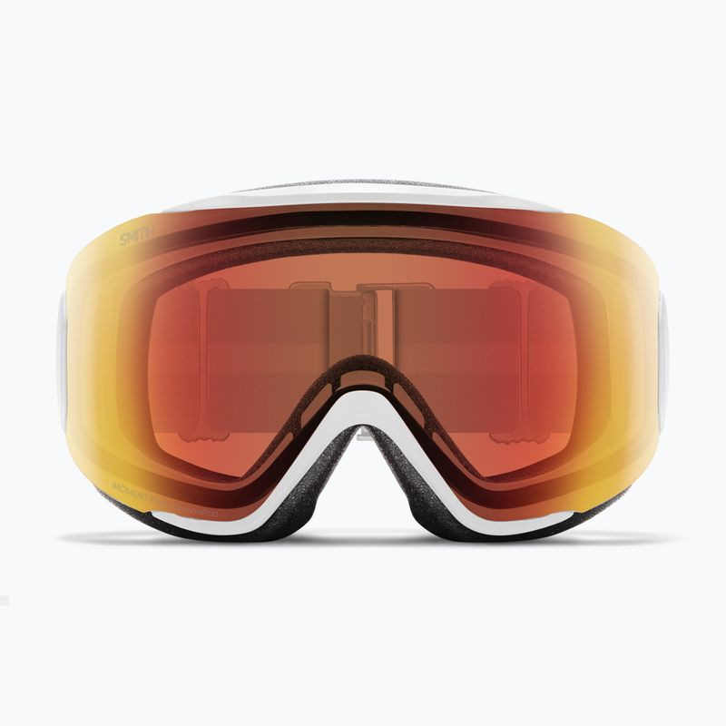 Ски очила Smith Moment white vapor/chromapop pro photochromic red mirror 2