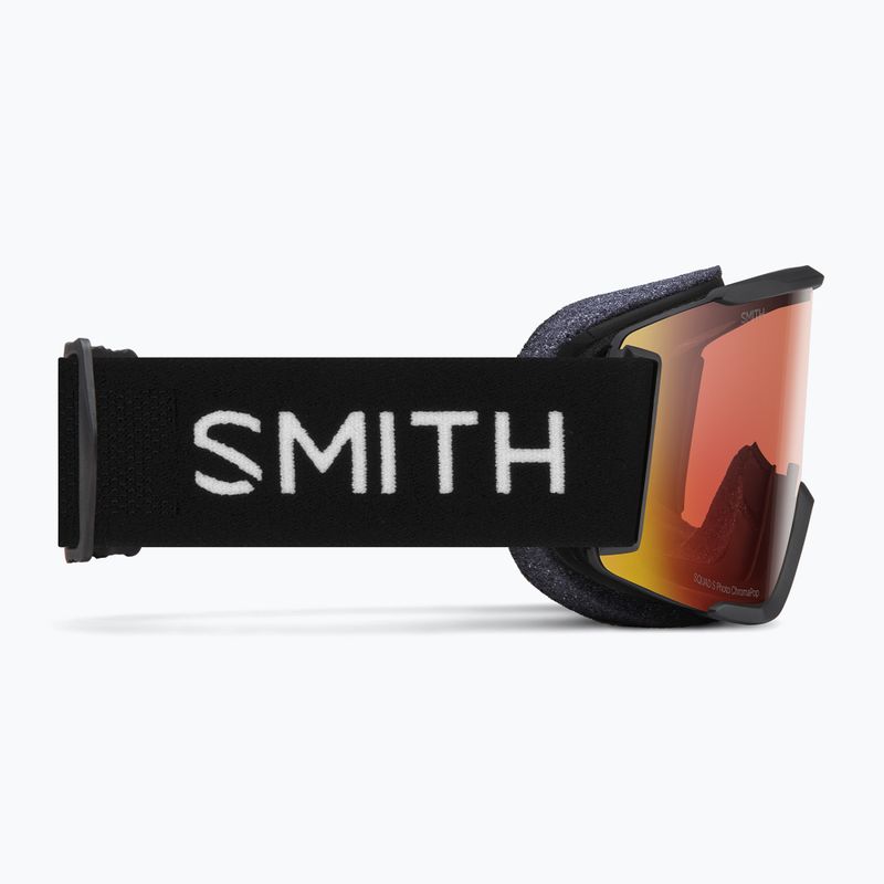 Ски очила Smith Squad S black chromapop pro photochromic red mirror 4