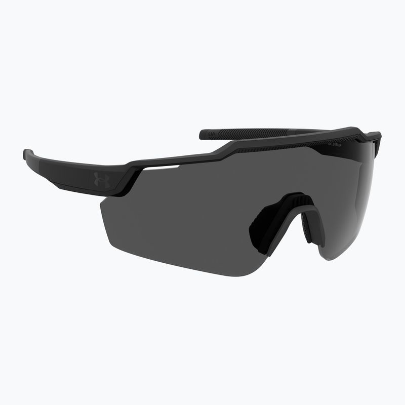 Under Armour Levelup S3 матово черно/сиво олеофобни слънчеви очила за мъже