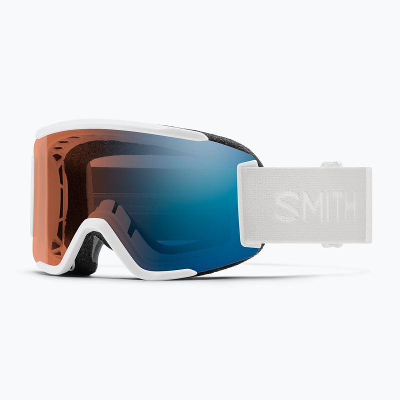 Ски очила Smith Squad S white vapor/chromapop pro photochromic blue mirror