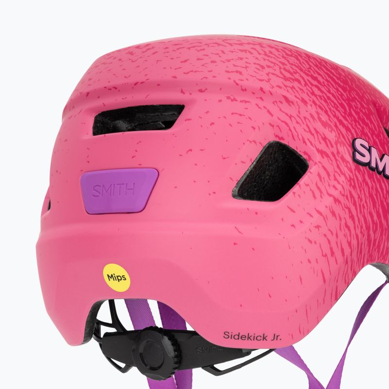 Детска велосипедна каска Smith Sidekick Jr MIPS с матов цвят на близалка 7