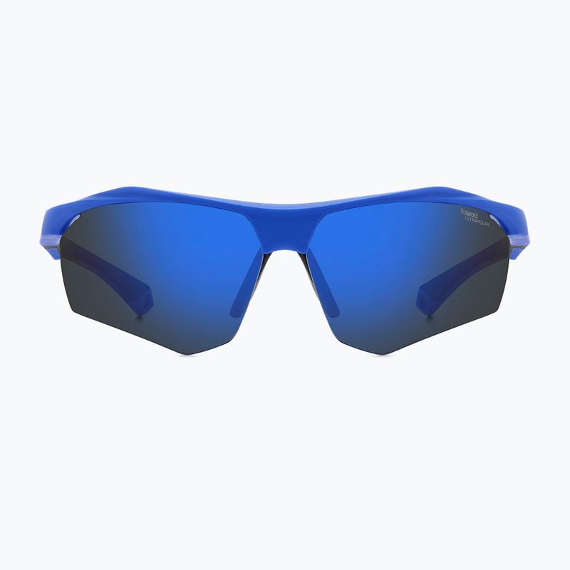 Слънчеви очила Polaroid PLD 7055/S matte blue/blue mirror polarized high contrast 3