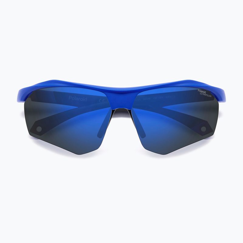 Слънчеви очила Polaroid PLD 7055/S matte blue/blue mirror polarized high contrast 4