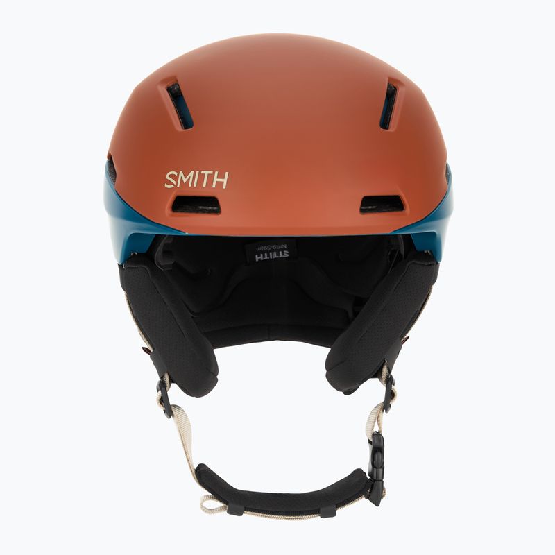 Скиорска каска Smith Accel MIPS matte rust steel 2
