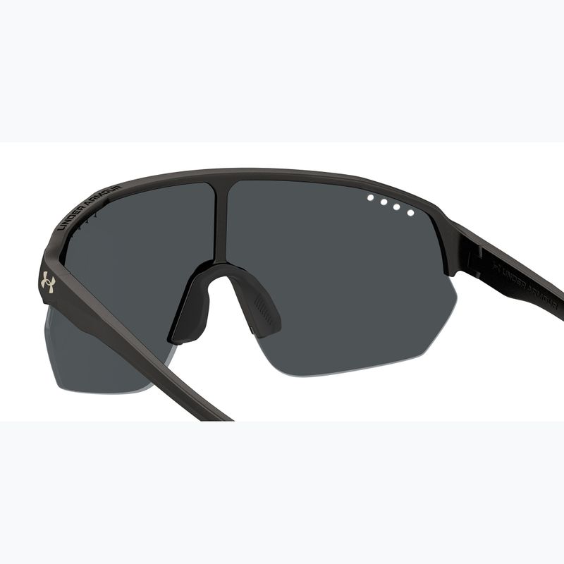 Слънчеви очила Under Armour Gamedat II/G S3 с метализирано черно/сиво бронзово огледало 6