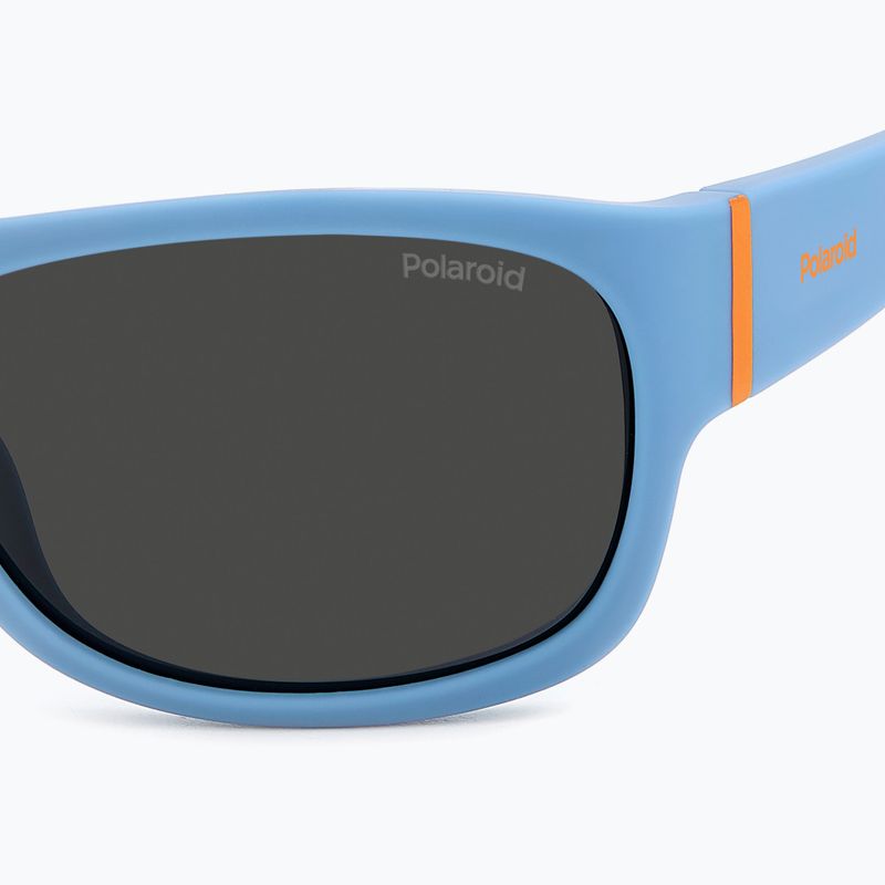 Polaroid PLD 8064/S лазурно/сиво поляризирани детски слънчеви очила 5