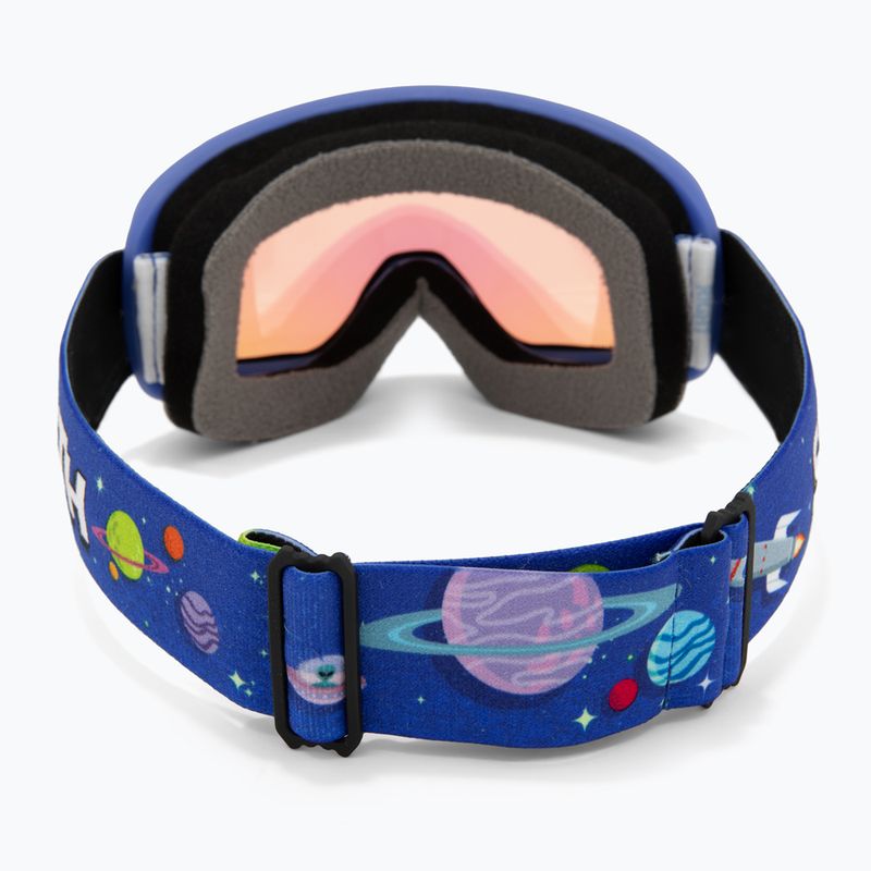 Скиорска маска Smith Snowday Jr supernova rockets/blue sensor mirror 3