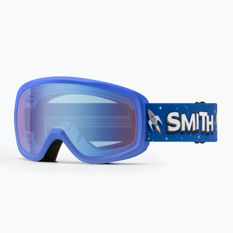 Скиорска маска Smith Snowday Jr supernova rockets/blue sensor mirror 5