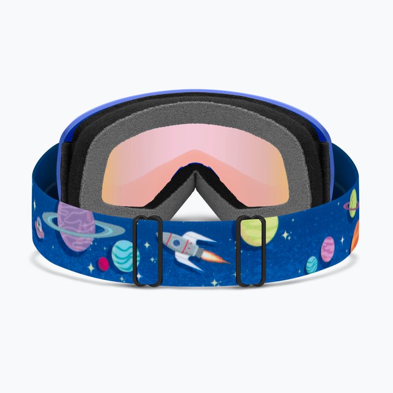 Скиорска маска Smith Snowday Jr supernova rockets/blue sensor mirror 7