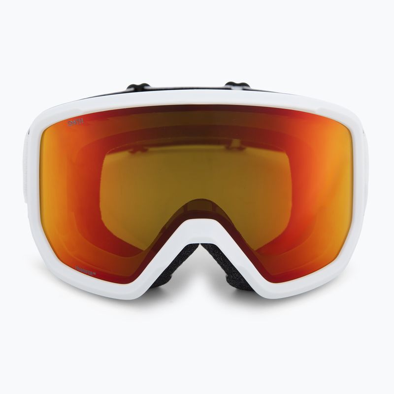 Скиорски очила Smith Transfer white/red sol-x mirror 2