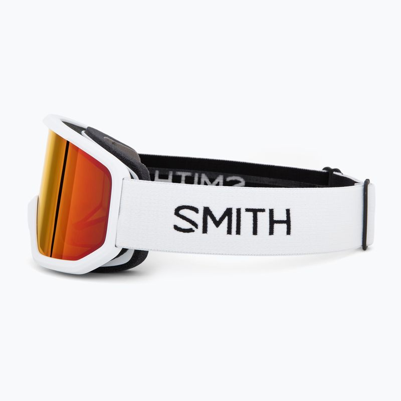 Скиорски очила Smith Transfer white/red sol-x mirror 4