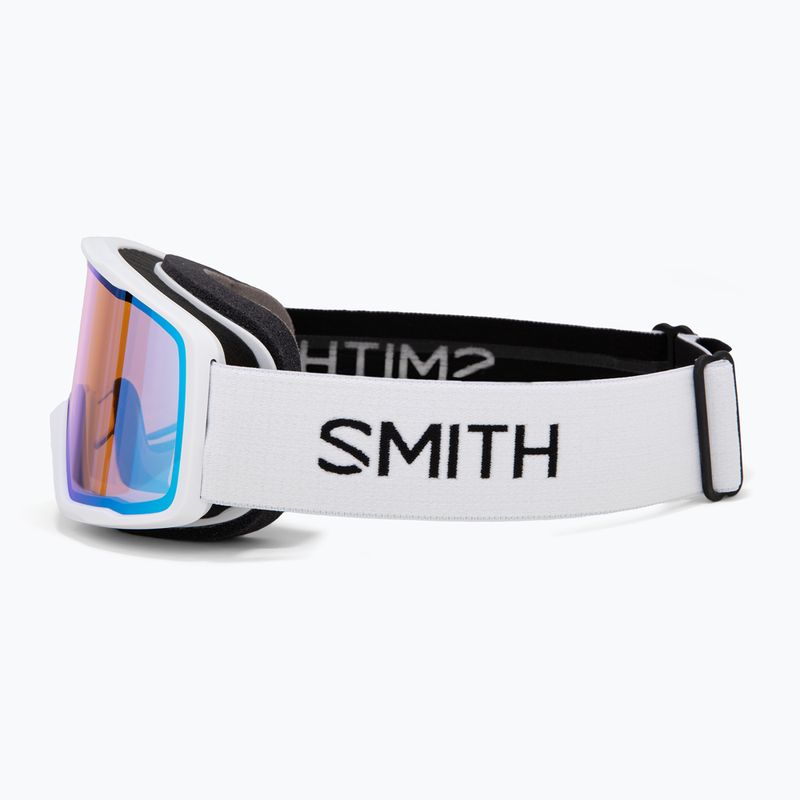 Скиорски очила Smith Tribute white/blue sensor mirror 4