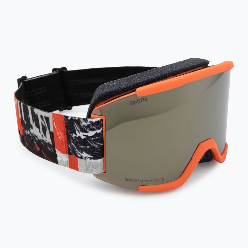 Скиорски очила Smith Squad cinder chop up/chrp sun black gold mirror/clear 2