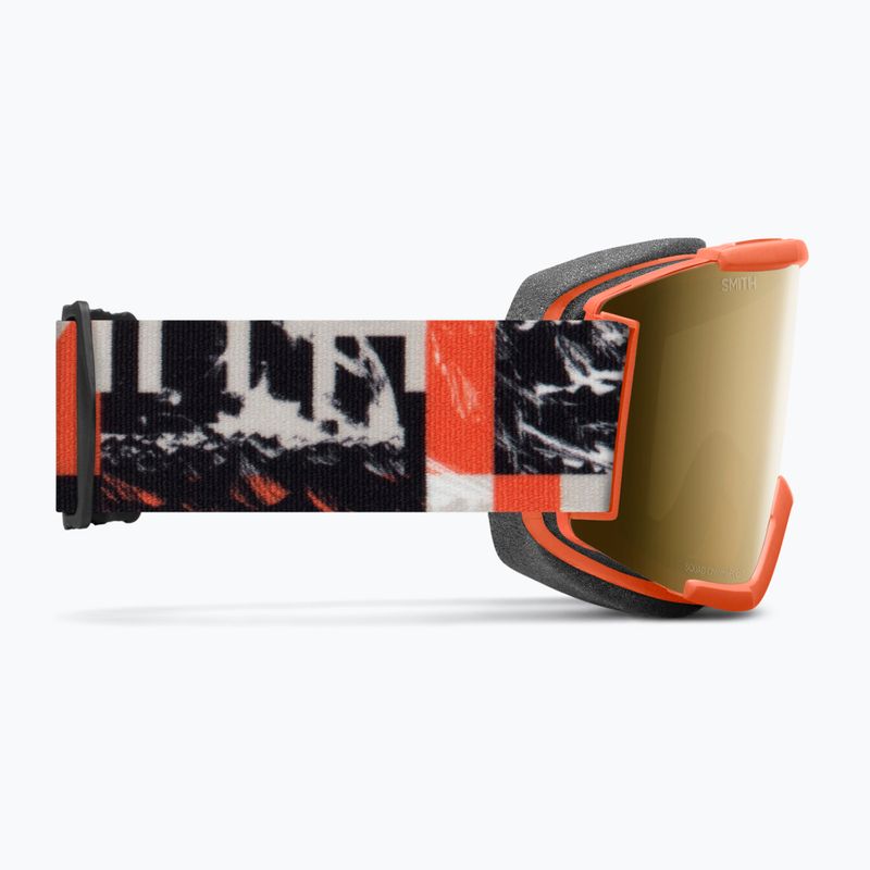 Скиорски очила  Smith Squad cinder chop up/chrp sun black gold mirror/clear 4