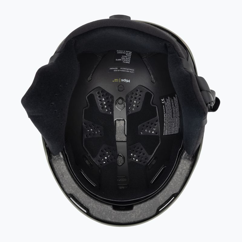 Скиорска каска Smith Rodeo MIPS matte fatigue green 5