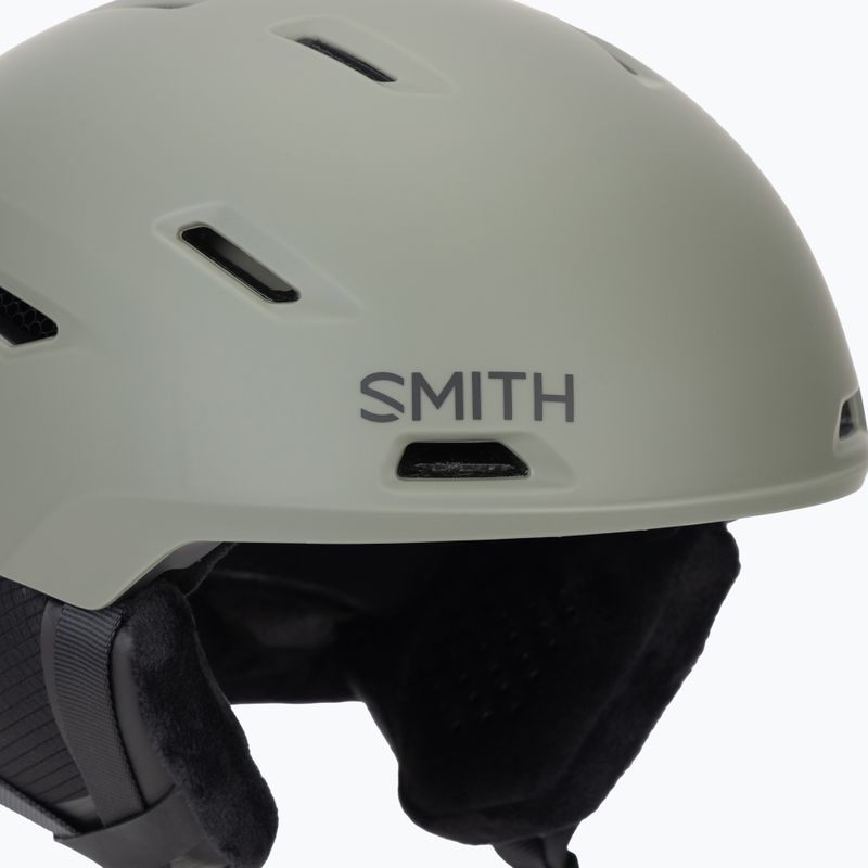 Скиорска каска Smith Descend MIPS matte fatigue green/black 7