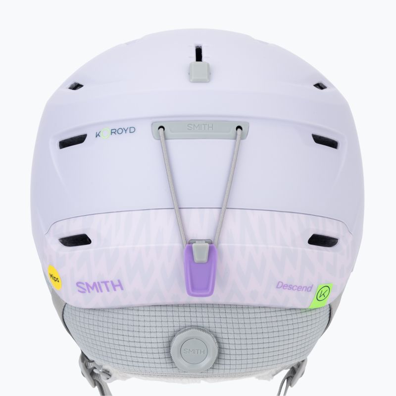 Скиорска каска Smith Descend MIPS matte lunar fog spires 9