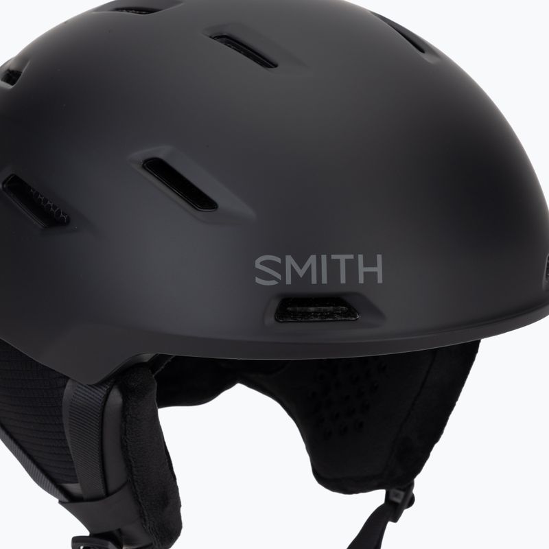 Скиорска каска Smith Descend MIPS matte black 7