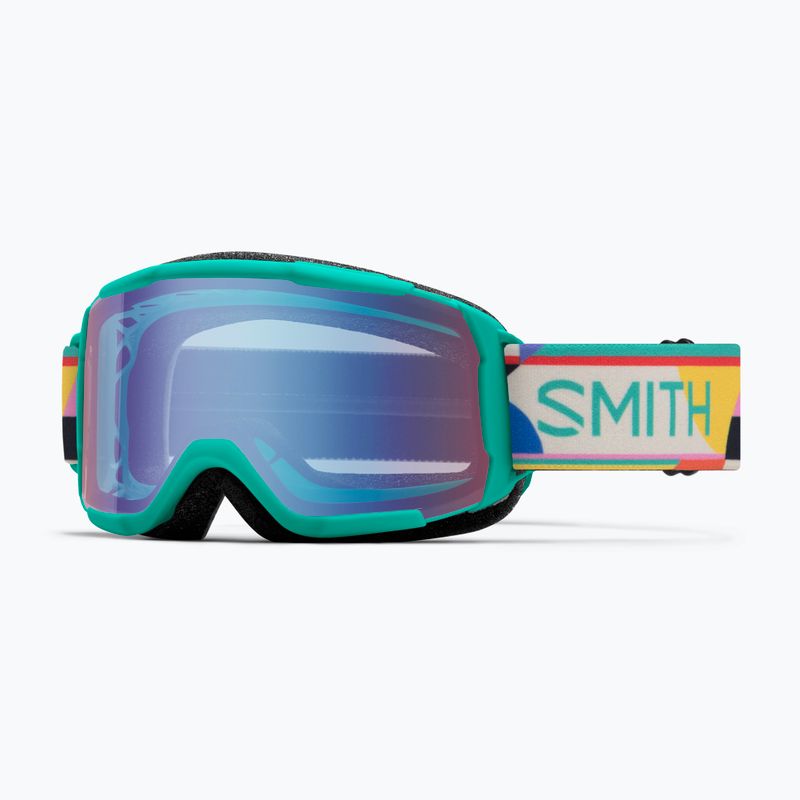 Детски скиорски очила Smith Daredevil Jr jade formations/blue sensor mirror 5