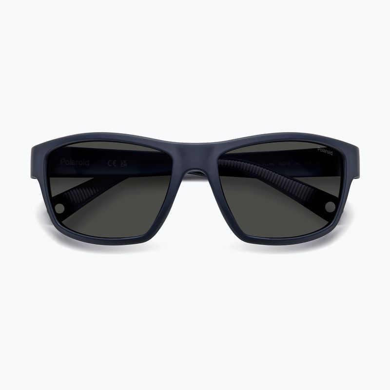 Слънчеви очила Polaroid PLD 7037/S matte blue/grey polarized 5