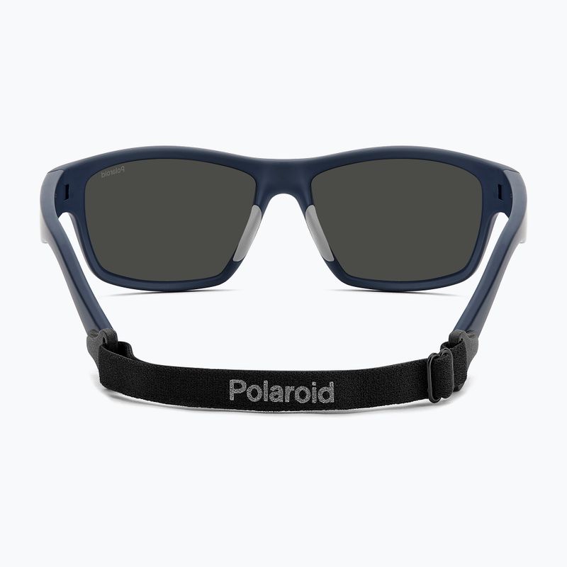 Слънчеви очила Polaroid PLD 7037/S matte blue/grey polarized 6