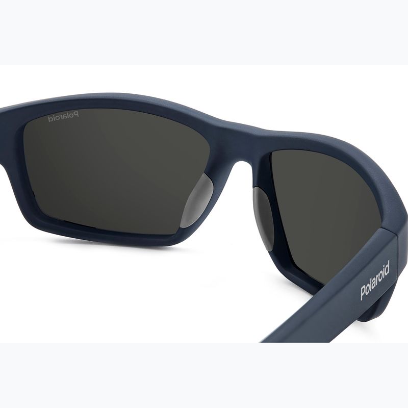 Слънчеви очила Polaroid PLD 7037/S matte blue/grey polarized 8