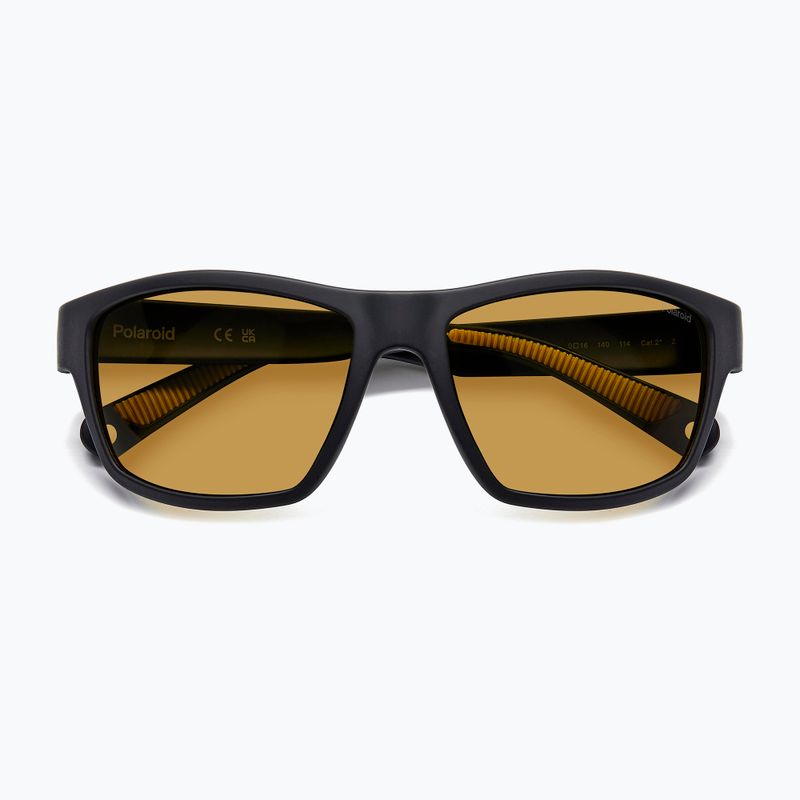 Слънчеви очила Polaroid PLD 7037/S matte black yellow/yellow polarized 4