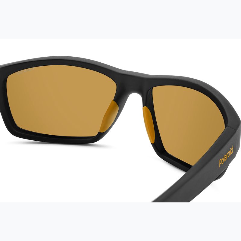 Слънчеви очила Polaroid PLD 7037/S matte black yellow/yellow polarized 6