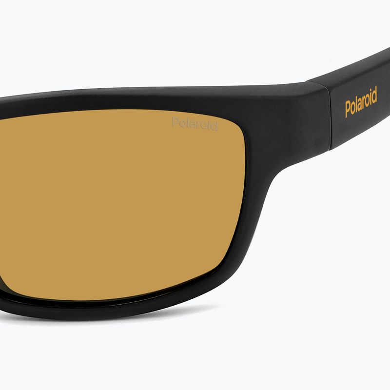 Слънчеви очила Polaroid PLD 7037/S matte black yellow/yellow polarized 7