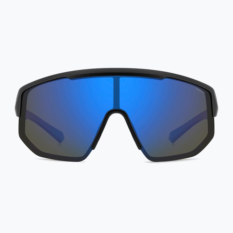 Слънчеви очила Polaroid PLD 7047/S matte black blue/blue mirror polarized 3