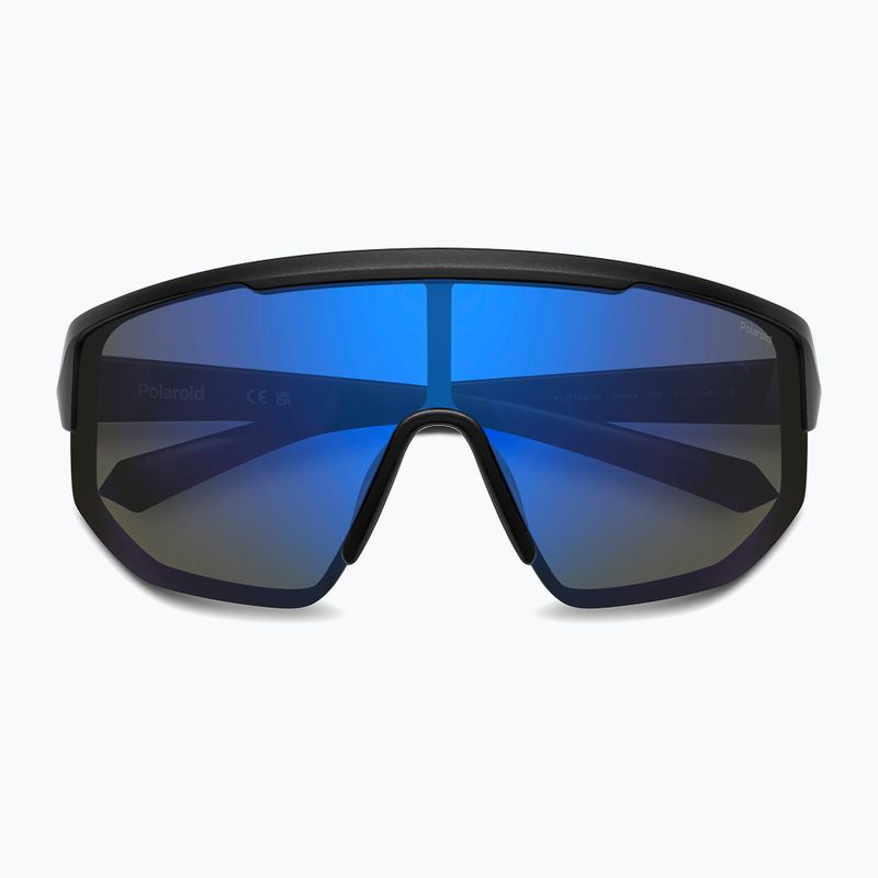 Слънчеви очила Polaroid PLD 7047/S matte black blue/blue mirror polarized 4