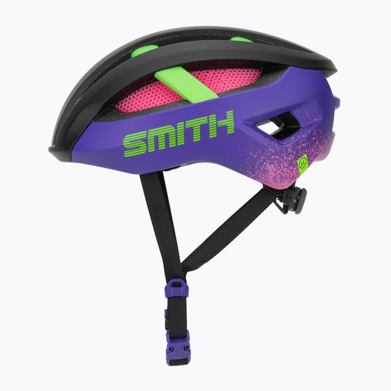 Велосипедна каска Smith Network MIPS matte archive flamingo 3