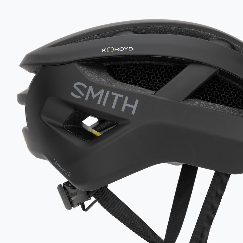 Велосипедна каска Smith Network MIPS matte black 7