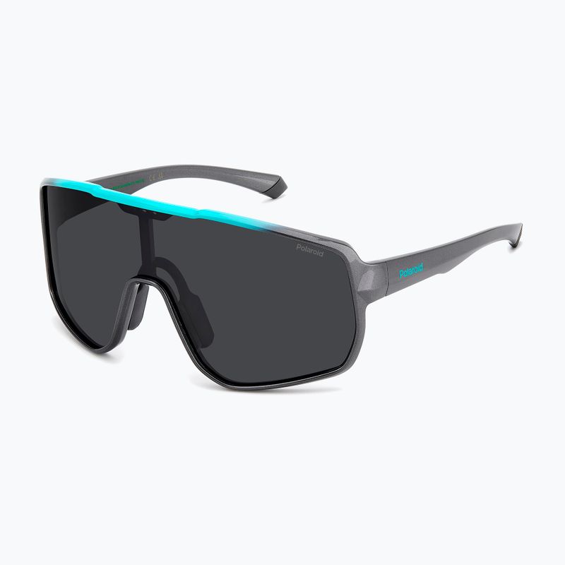 Слънчеви очила Polaroid PLD 7060/S silver/grey polarized 2