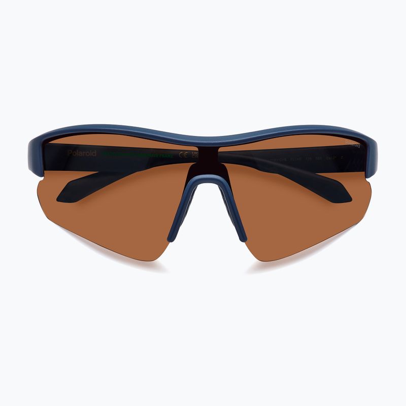 Слънчеви очила Polaroid PLD 7061/CI/S matte blue/copper polarized 4