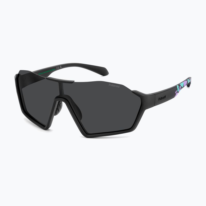 Слънчеви очила Polaroid PLD 7062/S matte black/grey polarized 2