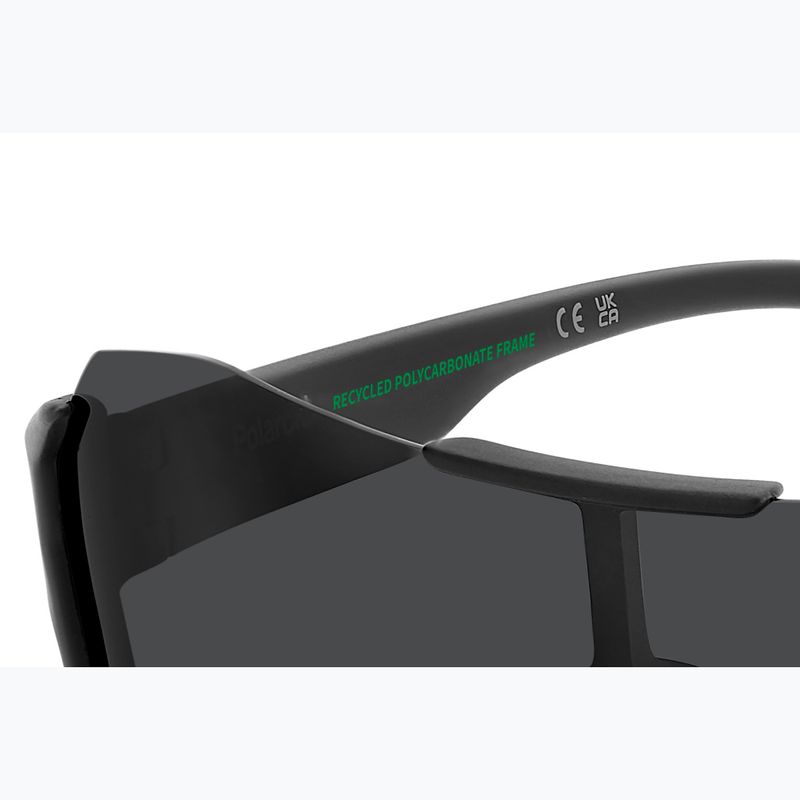 Слънчеви очила Polaroid PLD 7062/S matte black/grey polarized 8