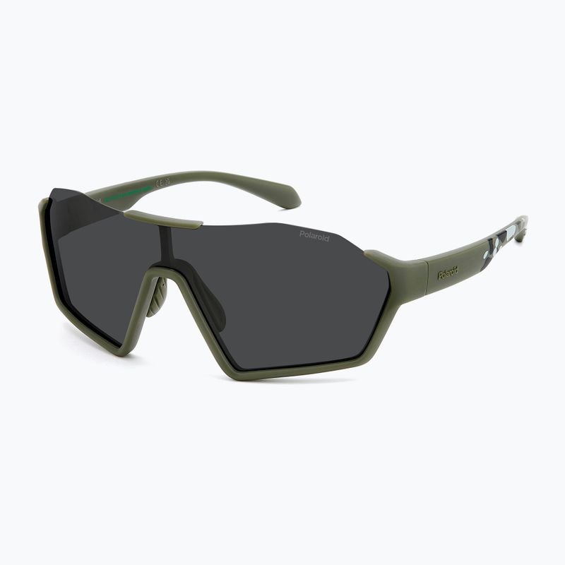 Слънчеви очила Polaroid PLD 7062/S matte green/grey polarized 2