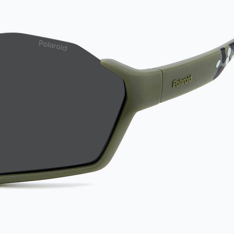 Слънчеви очила Polaroid PLD 7062/S matte green/grey polarized 7