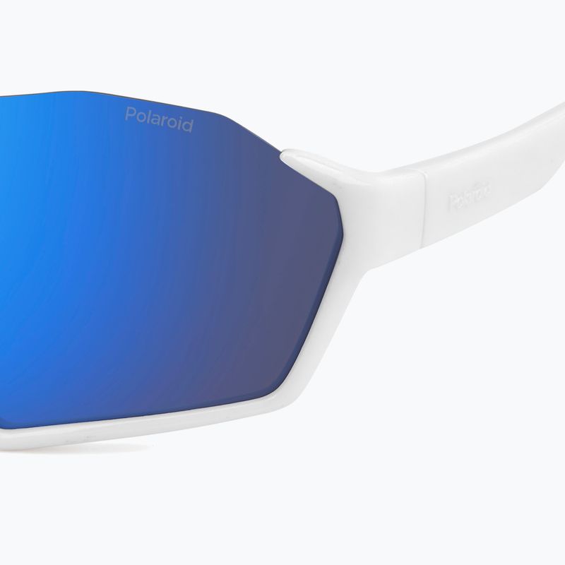 Слънчеви очила Polaroid PLD 7062/S white/blue mirror polarized 7