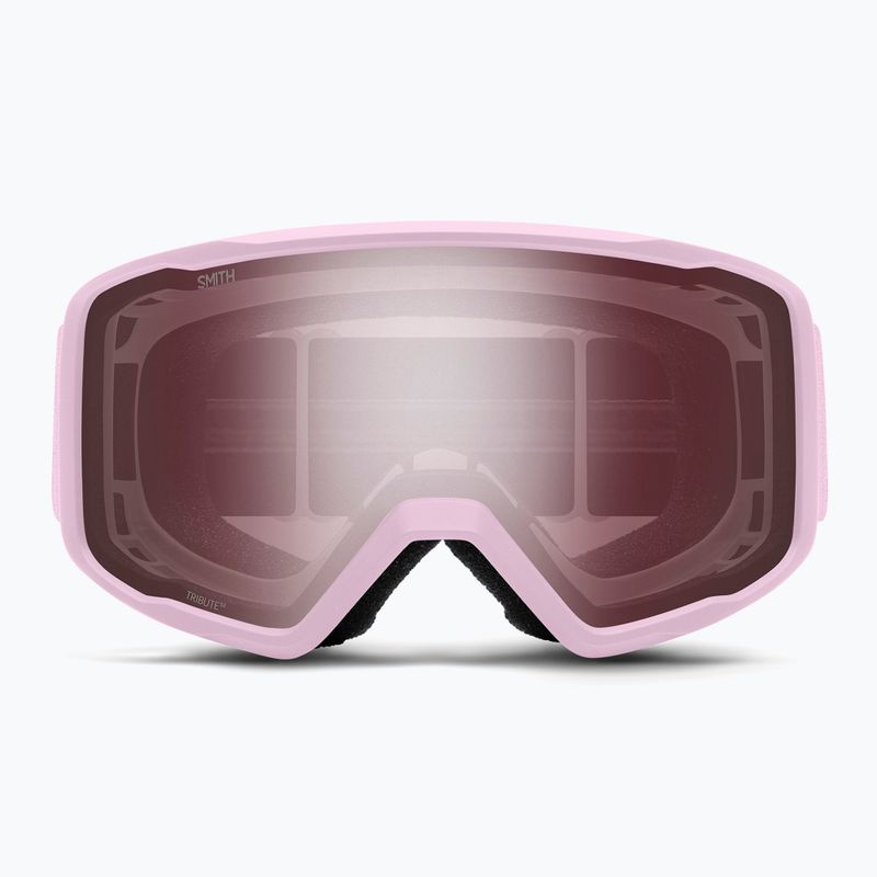 Скиорскa маска Smith Tribute S2 pink frost/ignitor mirror antifog 2