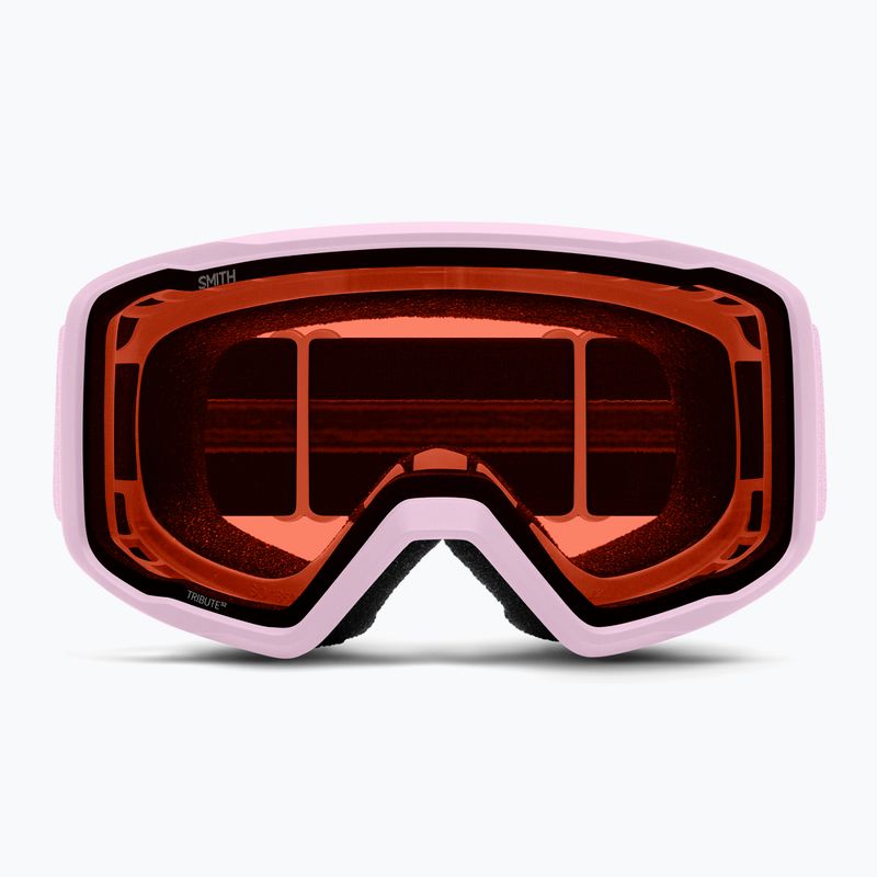 Скиорскa маска Smith Tribute S2 pink frost/rc36 rose copper antifog 2