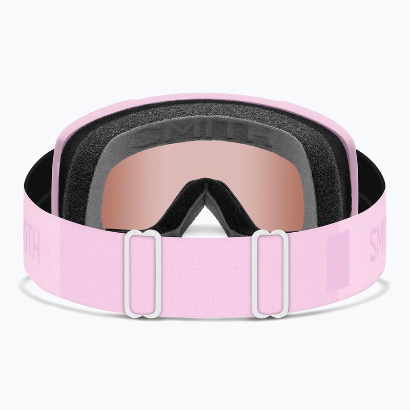 Скиорскa маска Smith Tribute S2 pink frost/rc36 rose copper antifog 3
