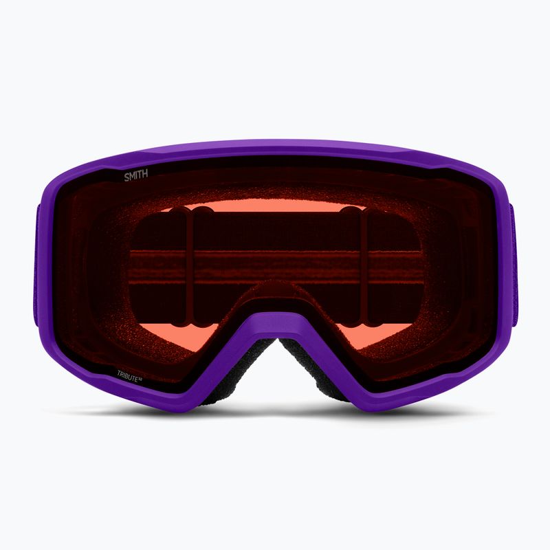 Скиорскa маска Smith Tribute S2 fresh purple/rc36 rose copper antifog 2