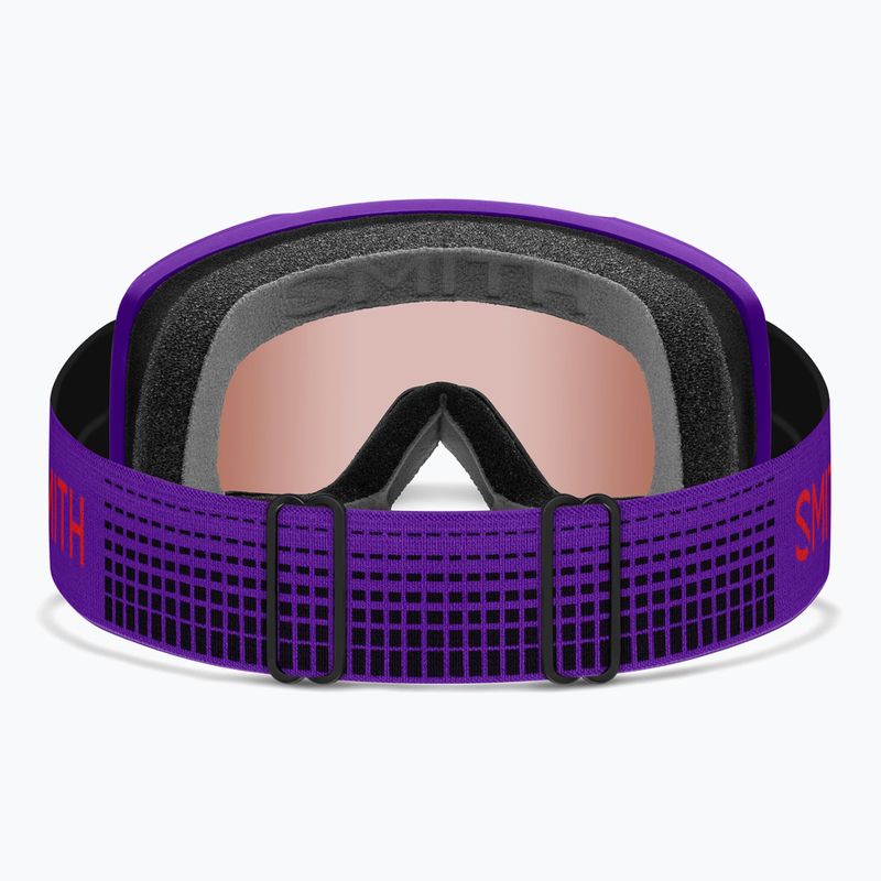 Скиорскa маска Smith Tribute S2 fresh purple/rc36 rose copper antifog 3