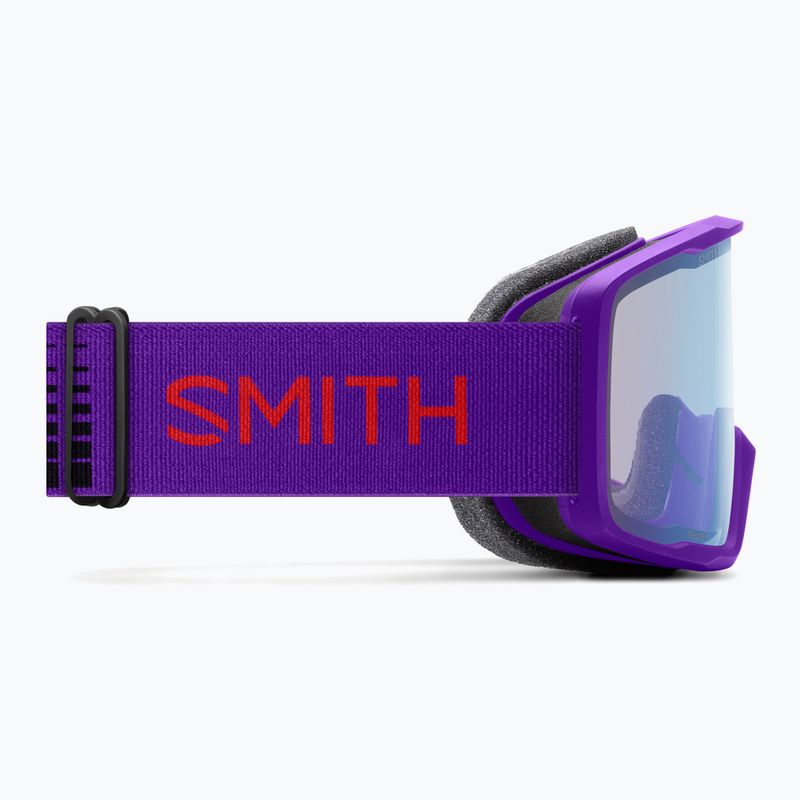 Скиорскa маска Smith Tribute S1 fresh purple/blue sensor mirror antifog 4