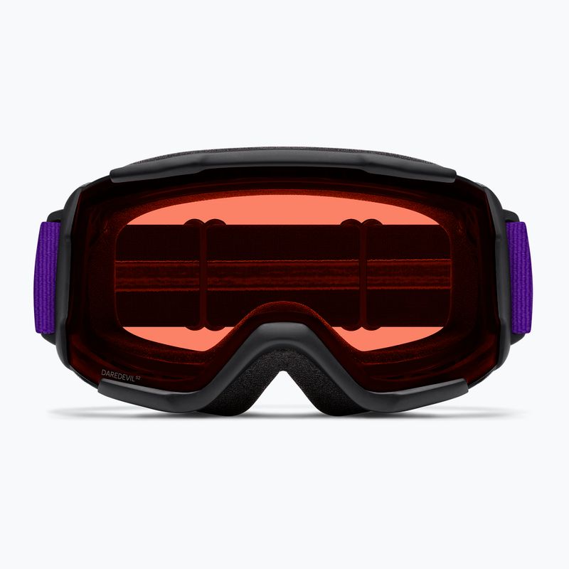 Детска скиорска маска Smith Daredevil S1 black donuts/blue sensor mirror antifog 3