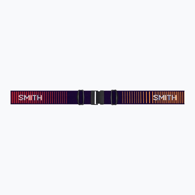 Детска скиорска маска Smith Reason OTG S3 deep plum gradient/red solx mirror antifog 4